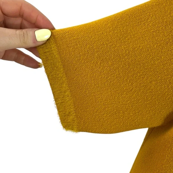 Zara Knit Mock Turtleneck Short Sleeve Sweater - Picture 4 of 5